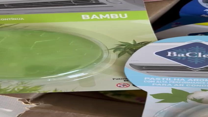 Pastilha Baclean | Elimine o Mau Cheiro do Ar-Condicionado